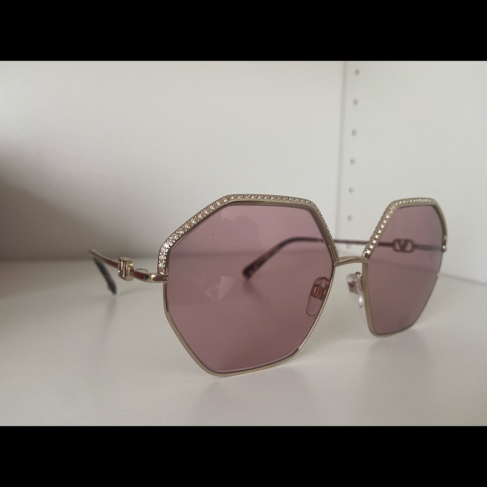 Pink Valentino Sunglasses